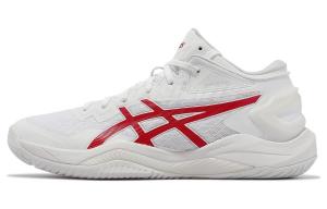 Баскетбольные кроссовки Asics Gel-burst 27 унисекс, Белый/Классический красный