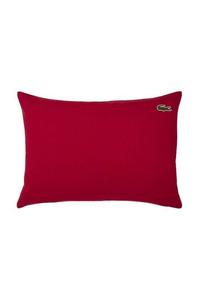 Хлопковая наволочка Lacoste, красный