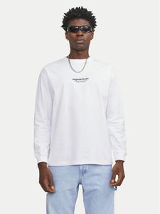 Лонгслив loose fit Vesterbro 12251775 Jack & Jones, белый