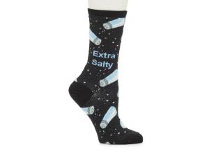 Носки Socksmith Extra Salty Women's Crew Socks, черный