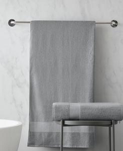 Набор из двух банных полотенец из высококачественного турецкого хлопка с плюшевой текстурой 510 Design, Charcoal, 2 piece set