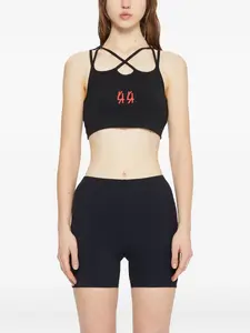 Майка из джерси с бретелями 44 Label Group, черный