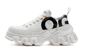 Кеды унисекс с низким верхом белого цвета Ogr