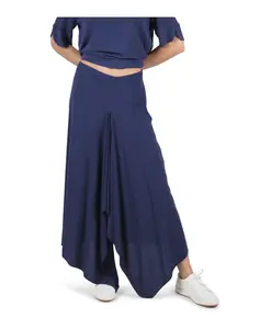 Асимметричная юбка Alessia Santi, синий