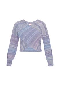 MYMO Свитер в цветах сапфир, опал, пыльный голубой