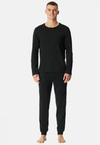 Пижамный комплект Schiesser SET, Schwarz/Black