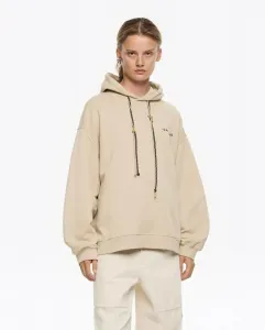 Женская толстовка с капюшоном и вышитым логотипом Bimba y Lola, бежевый