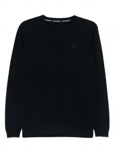 Свитер из мериносовой шерсти KARL LAGERFELD, синий