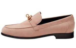 Женские мокасины Hermes Destin, розовый