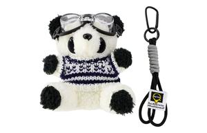 Maillard Pilot Q версия плюшевый кулон The Panda Dolls высота 10cm X3COMMUNE, слоновая кость