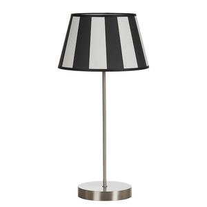 Настольная лампа hell&gut Hedel Silver, нержавеющая сталь / смешанная ткань - 1 пламя - черный / белый