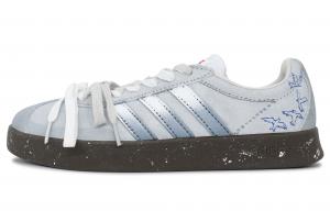 Adidas Neo Кроссовки для скейтбординга VL Court 2.0 Heavenly Letter с антискользящим покрытием, износостойкие, низкие, унисекс, синие