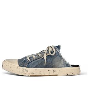 Сандалии paris mule in 'blue' Balenciaga, синий