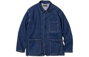 UNIQLO Унисекс куртка морская синяя, Sea Blue