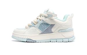 MR.PESIN Увеличивающие рост низкие скейтерские кроссовки унисекс синие, цвет Blue