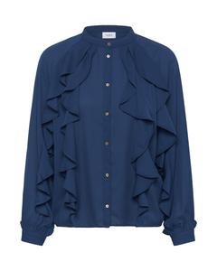 SAINT TROPEZ Рубашка 'OciliaSZ' в темно-синем цвете