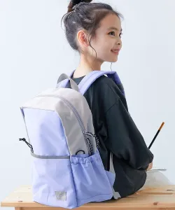 Подходит для формата А4, доступны два размера, школьный рюкзак (14,5 л, 18 л), детская одежда, весна/лето 2016 Devirock, цвет 005-Ice Blue