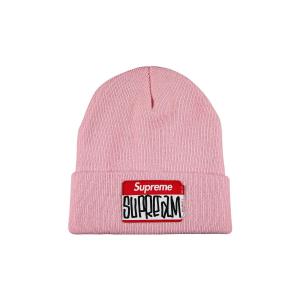 Шапка-бини Supreme Gonz с именной табличкой Розовая