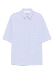 Поплиновая рубашка Isabel Benenato, синий