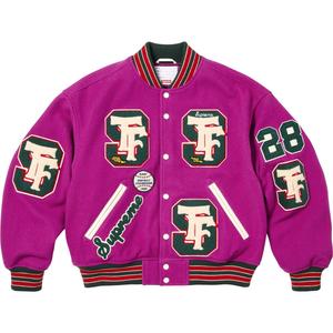 Supreme Куртка варьете FW25 Drill Team унисекс, Magenta/Magenta