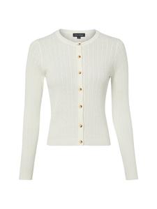 Franco Callegari Вязаный кардиган в белом цвете