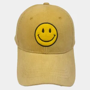 Бейсболка из вельвета с острым носком и улыбкой Fashnzfab