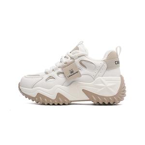 Женские кроссовки на платформе Low-Top Chunky CARDANRO, бежевый