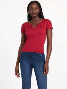 Укороченный топ Sammie Crewneck Guess Factory, Red Noir