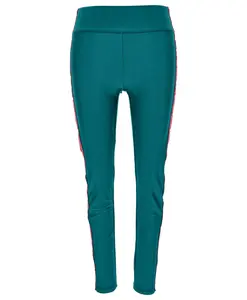 Леггинсы с логотипом Versace, синий