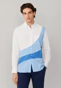 Футболка с нашивкой «волны» Façonnable, Horizon Blue