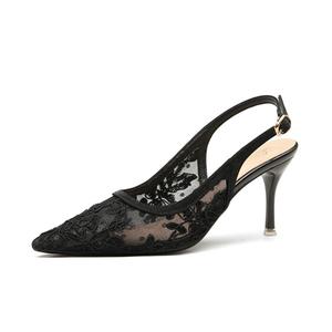 TATAYA Стройные каблуки на шпильке 8 см женские черные, цвет Black