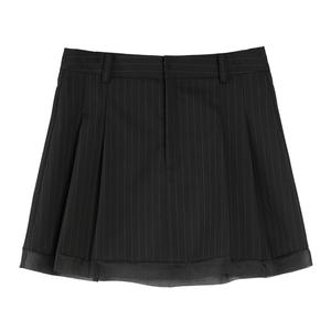 Повседневная короткая юбка женская ELLE, stripes