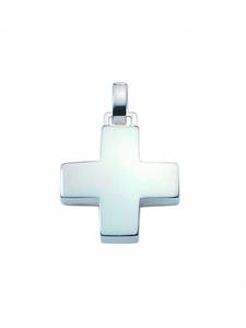 Adeliás Подвеска в виде креста из серебра 925 пробы для женщин и мужчин