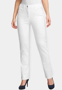 Джинсы облегающего кроя GOLDNER, белый