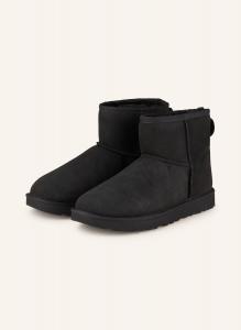 Ботинки UGG Classic Mini II на подкладке, черный