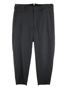 Широкие брюки Yohji Yamamoto, черный