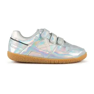 Кроссовки Munich Mini Goal VCO 1629, серебряный