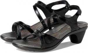 Туфли Naot Limit, цвет Black Crinkle Patent Leather