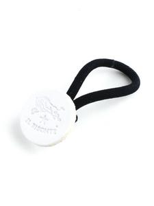 Кожаный галстук для волос Il Bisonte с логотипом