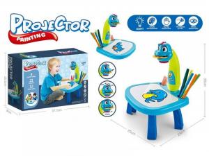 Madej Стол для рисования с синим проектором