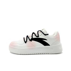 ANTA Комфортные нескользящие износостойкие низкие кроссовки для скейтбординга унисекс розового цвета