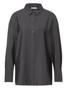 Блузка с длинными рукавами свинцово-серого цвета Street One