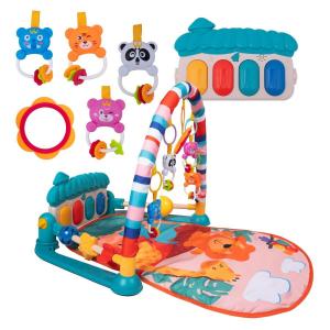 Красочный музыкальный развивающий коврик со звуком для малышей. Inna marka
