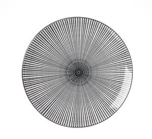 Тарелка Ritzenhoff Breker черный, белый диаметр: 26,5 см