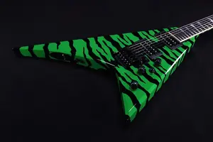 Jackson Custom Shop Rhoads RR24 2H Флойд Роуз Слайм Грин Бенгал 079