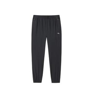 ANTA Разнообразие тренировочной коллекции вязаные спортивные штаны мужские базовые black