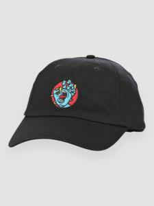 Бейсболка Santa Cruz Hand Dot Cap, black