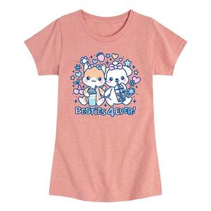 Футболка с принтом kawaii для девочек 7-16 лет Licensed Character, Desert Pink
