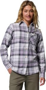 Columbia женская фланелевая рубашка с длинным рукавом Calico Basin, Shark Multiplaid