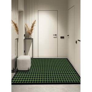 Y U-LIVE Ковер 90х120 см из ПВХ, кожаный, для прихожей, горизонтальный, непромокаемый, нескользящий, Leather - Mozu Xie